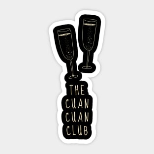 The Cuan Cuan Club Sticker